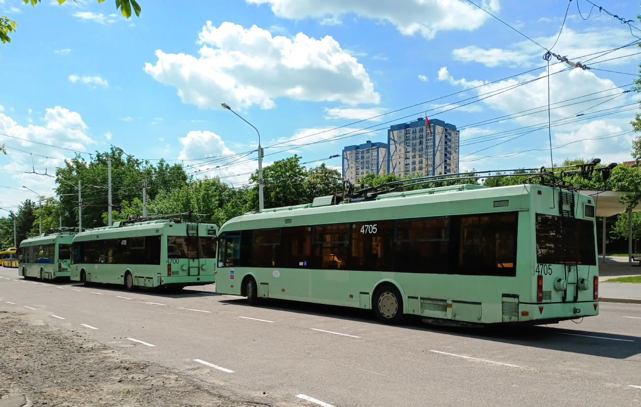Minsk, BKM 321 Br. 4705; Minsk, BKM 321 Br. 4700; Minsk, BKM 321 Br. 4704