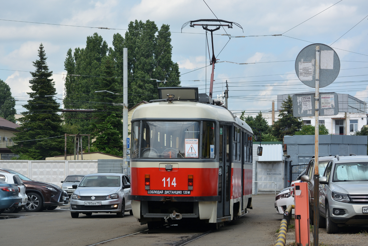 Краснодар, Tatra T3SU КВР ТМЗ № 114