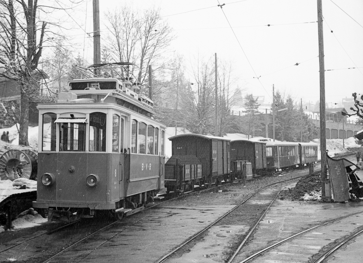 Эйгль - Бекс, SWS/MFO Ce 2/2 № 8; Эйгль - Бекс — Старые фотографии