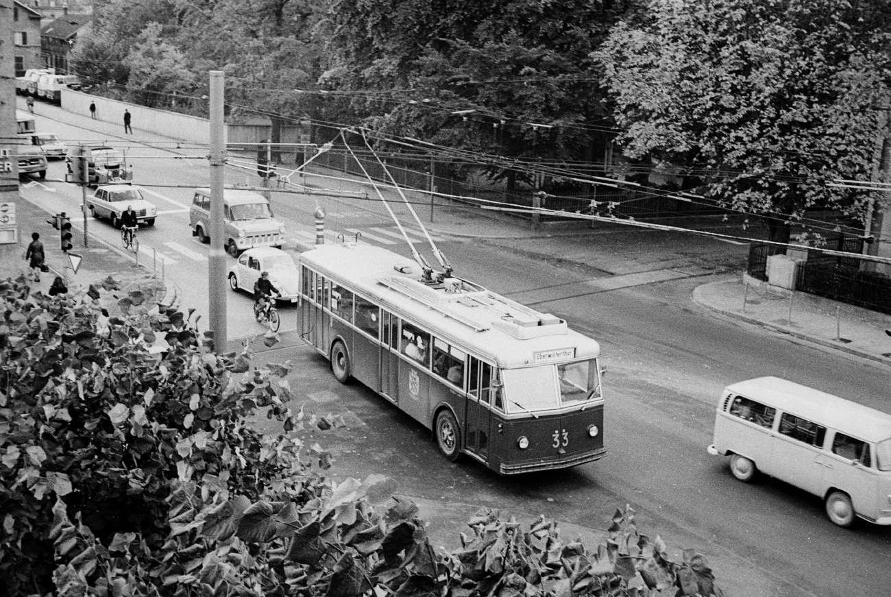 Winterthur, FBW/FFA/BBC Tr51 nr. 33; Winterthur — Old photos