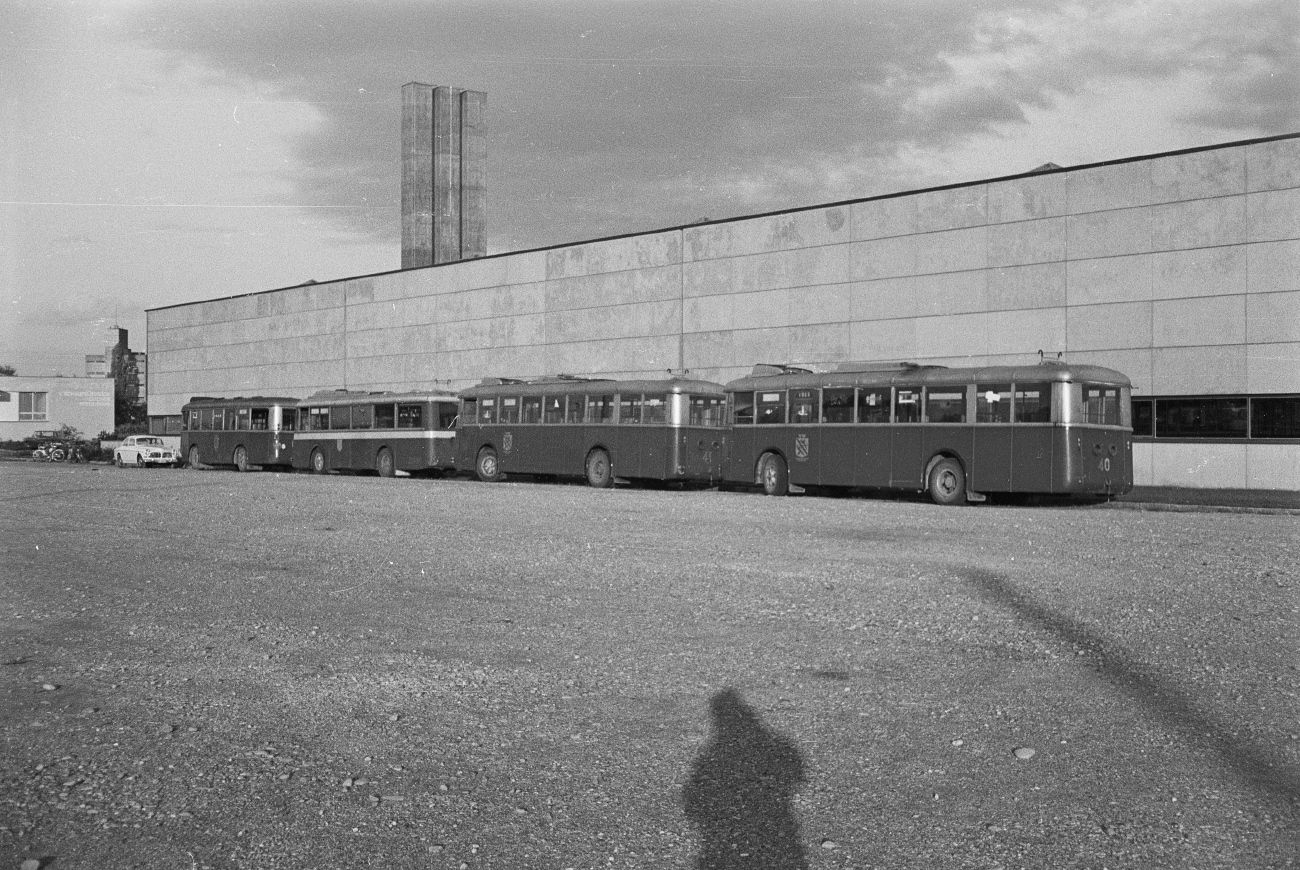 Winterthur, Moser/Ramseier & Jenzer trailer Br. 161; Winterthur, Saurer/BBC 4TP Br. 17; Winterthur, FBW/Ramseier & Jenzer/BBC 51 Br. 41; Winterthur, FBW/Ramseier & Jenzer/BBC 51 Br. 40
