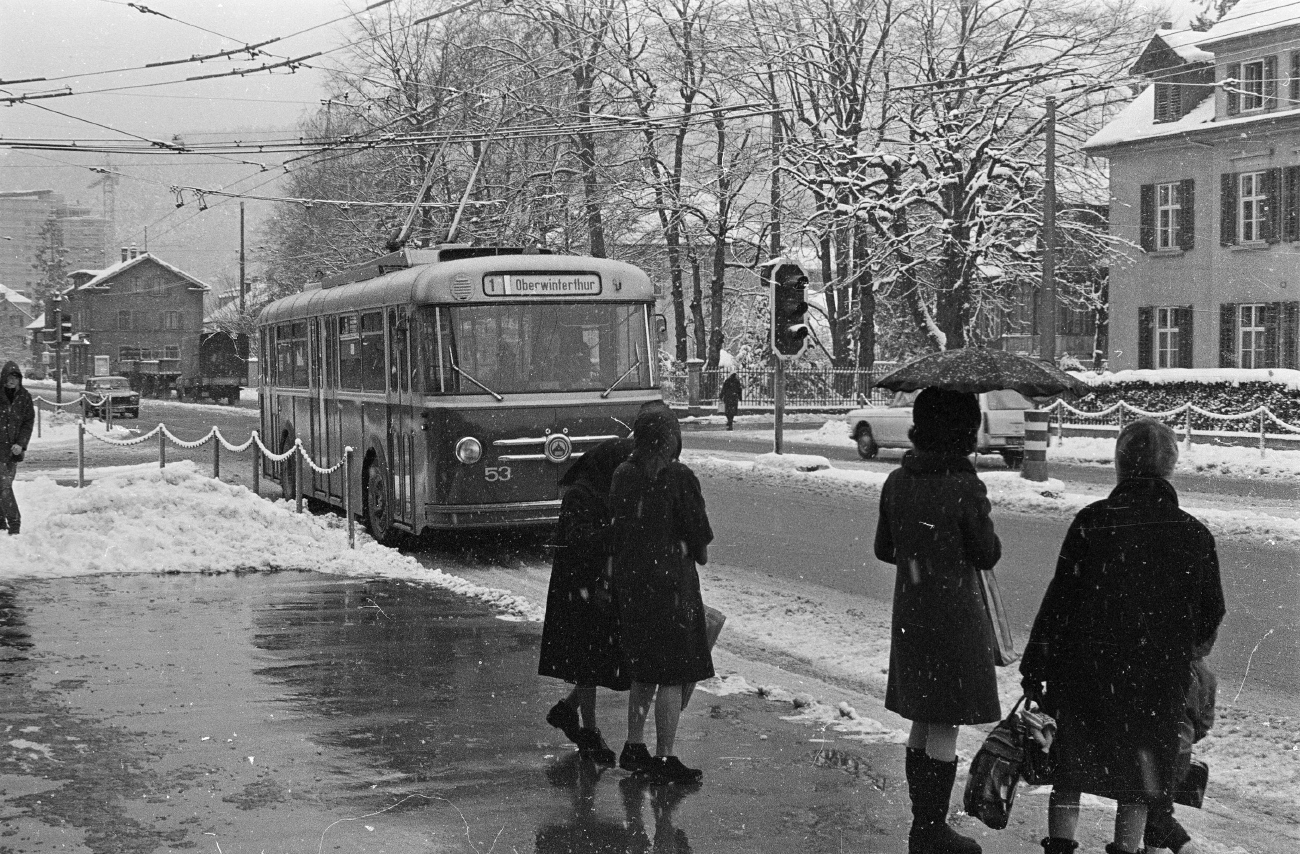 Winterthur, Saurer/BBC 4IILM № 53; Winterthur — Old photos