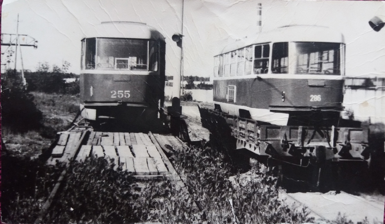 Курск, Tatra T3SU (двухдверная) № 255; Тверь, Tatra T3SU (двухдверная) № 286