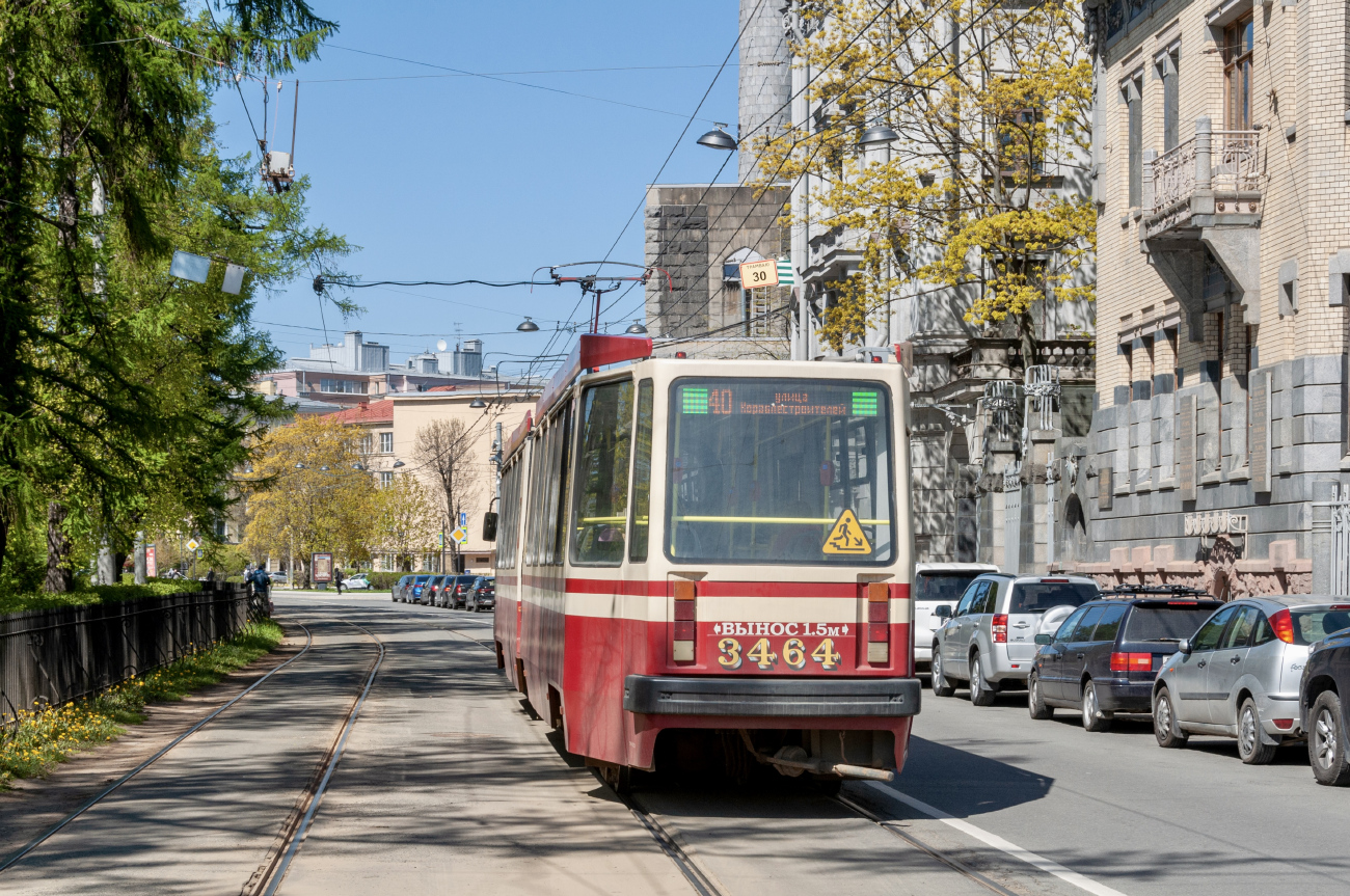 Санкт-Петербург, ЛВС-86М2 № 3464