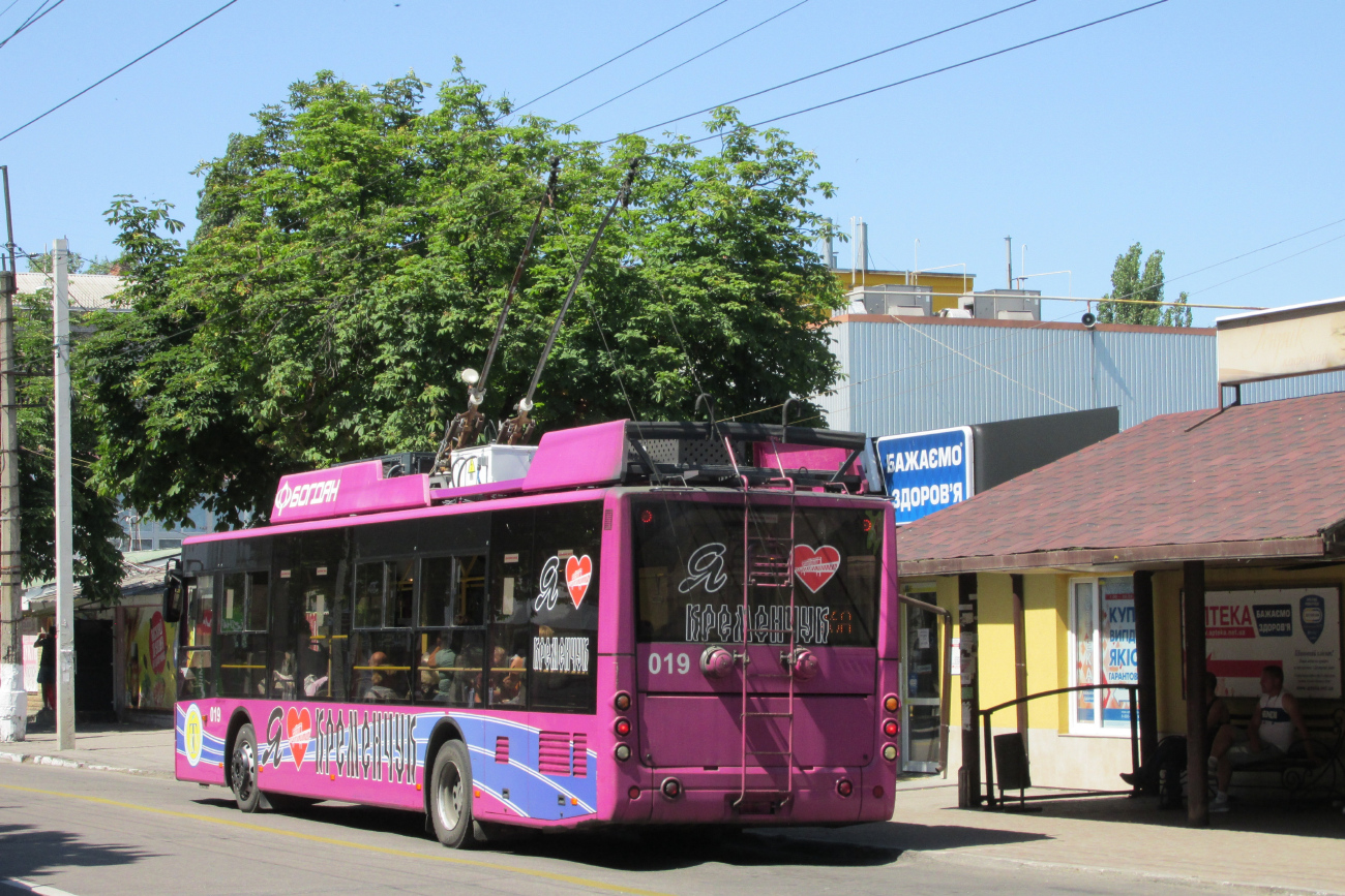 Кременчуг, Богдан Т70117 № 019