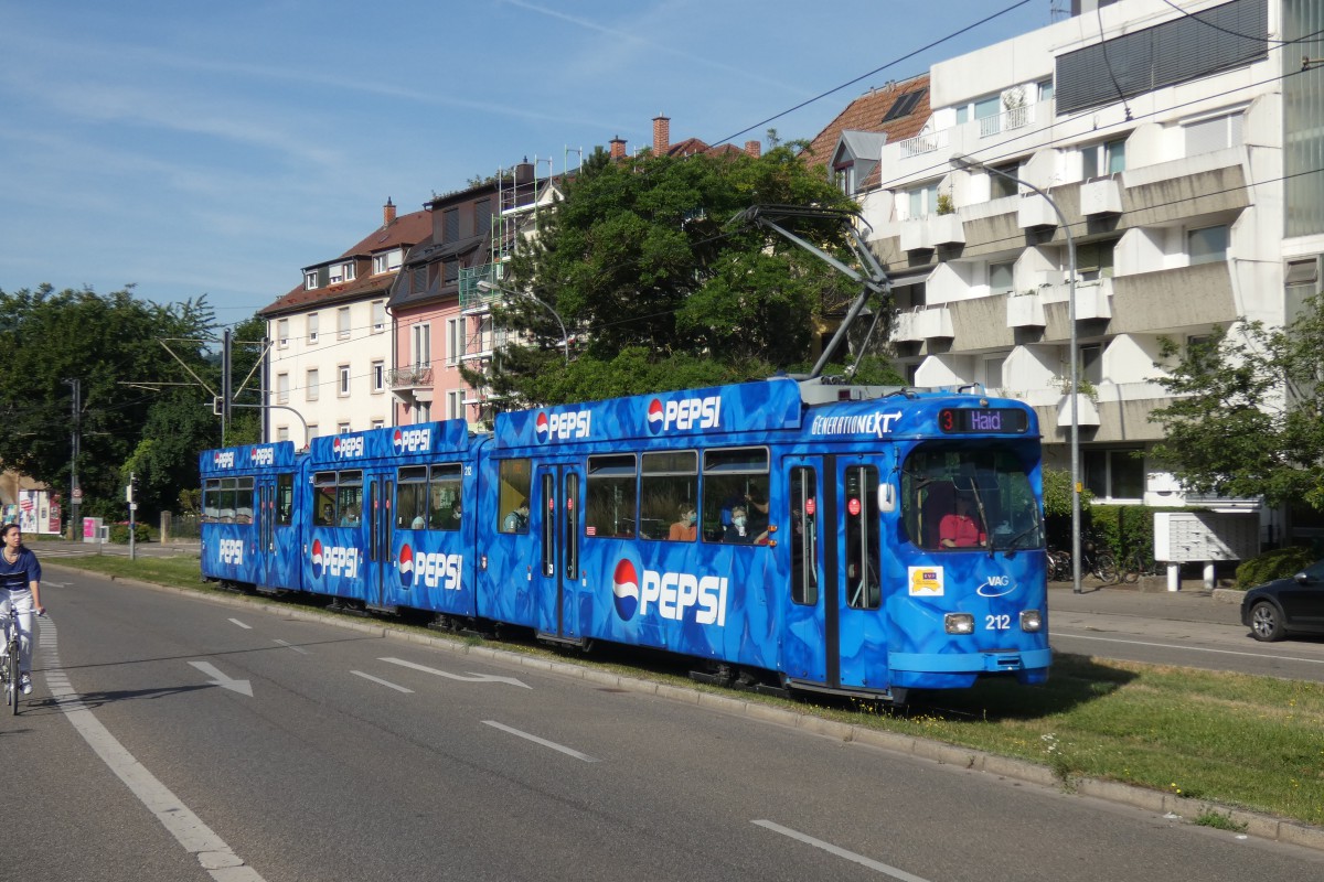 Фрайбург-в-Брайсгау, Duewag GT8K № 212
