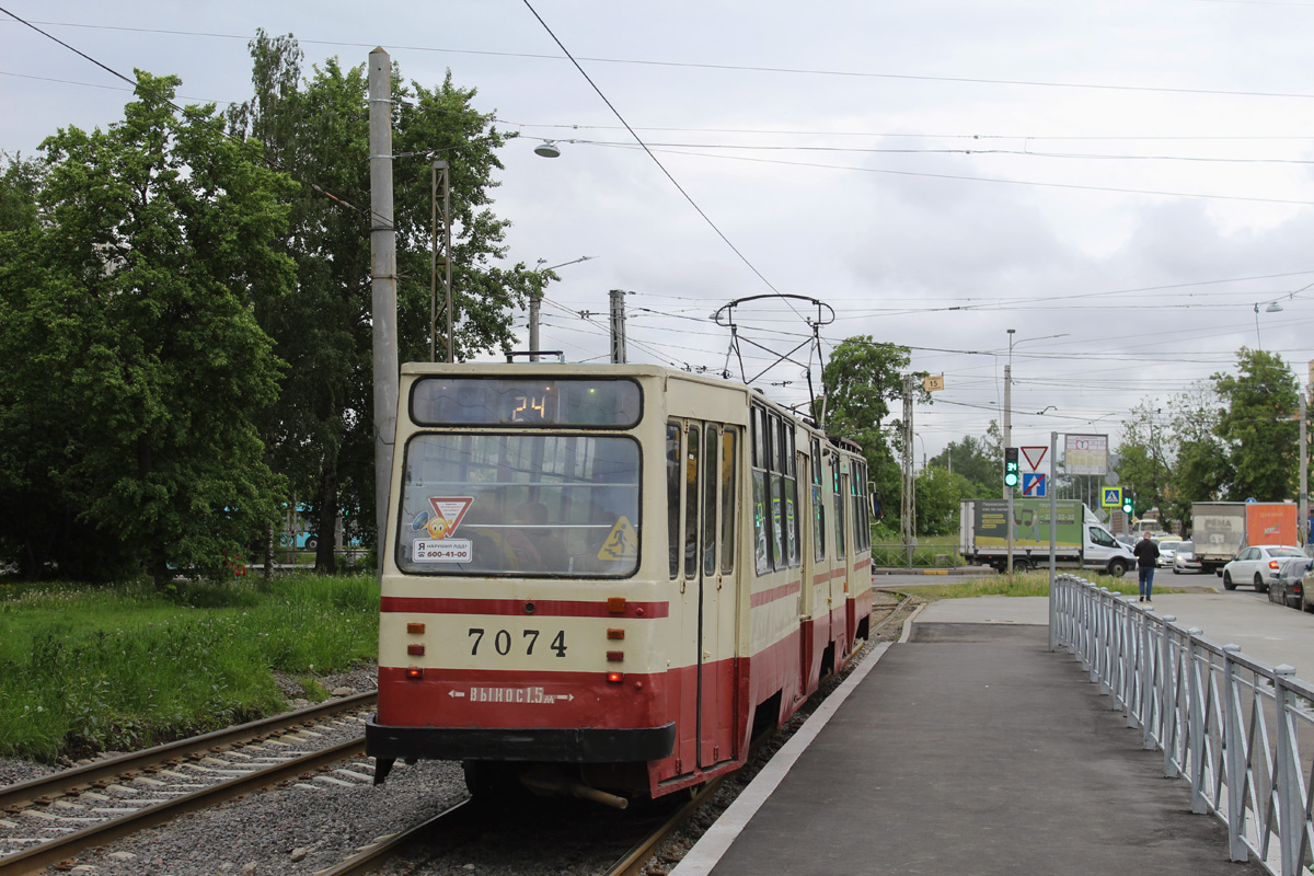 Санкт-Петербург, ЛВС-86К № 7074