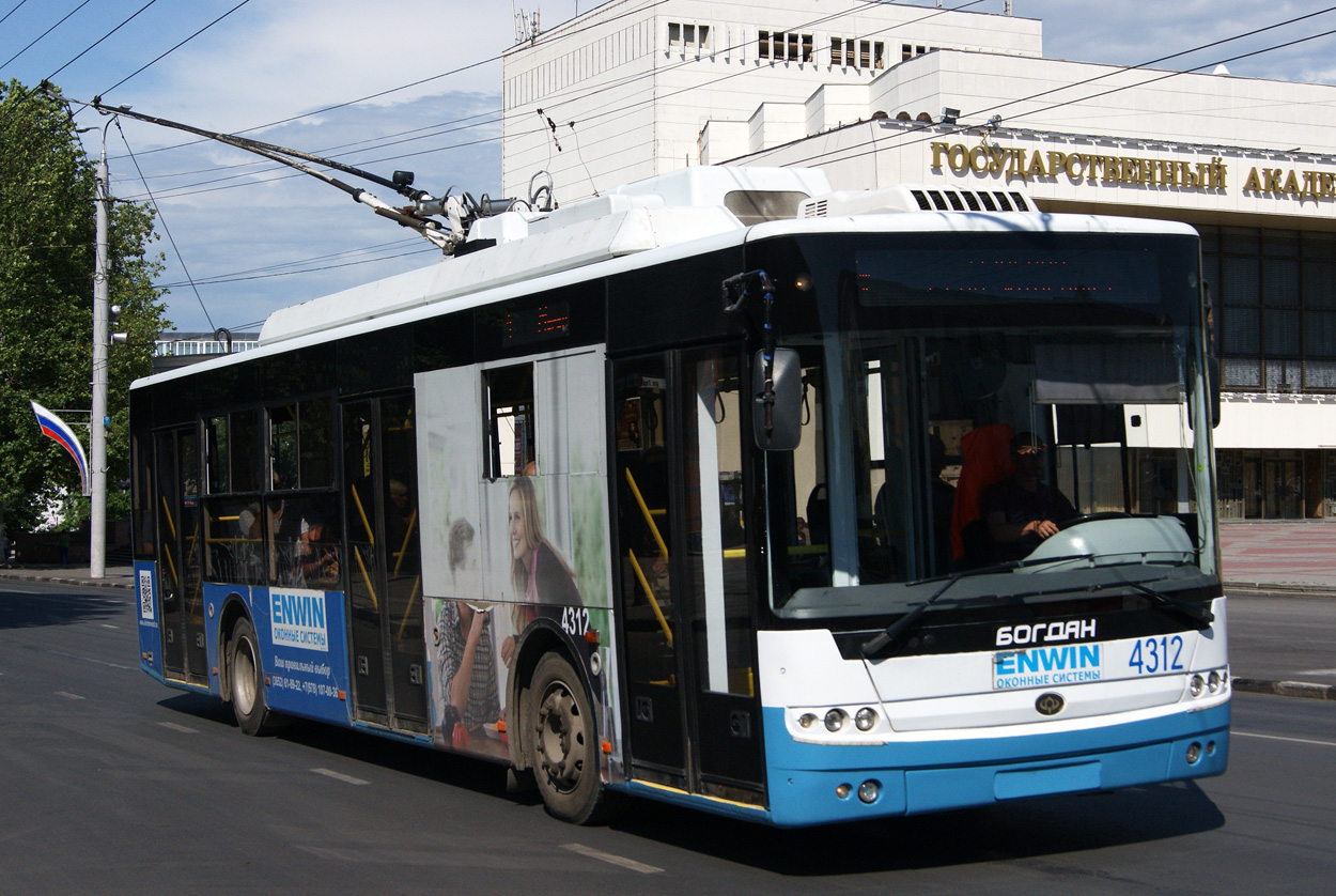 Крымский троллейбус, Богдан Т70110 № 4312