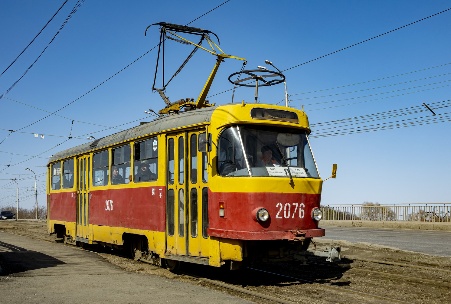 Уфа, Tatra T3D № 2076