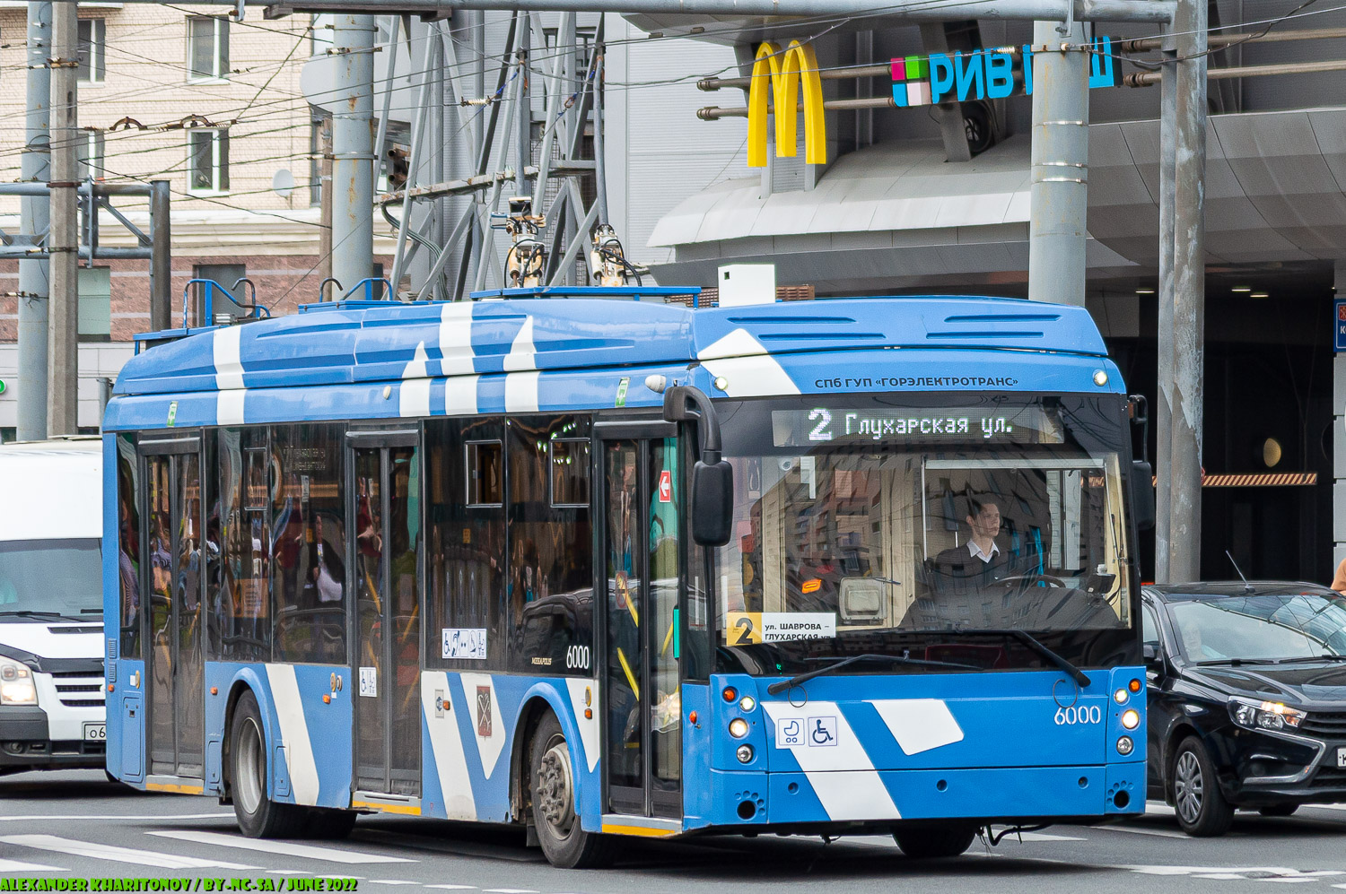Санкт-Петербург, Тролза-5265.02 «Мегаполис» № 6000