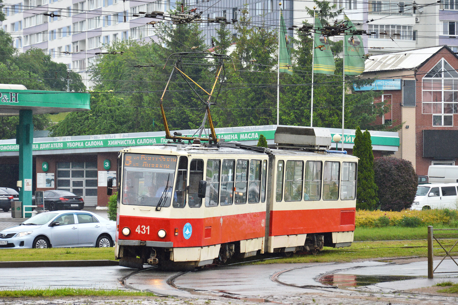 Калининград, Tatra KT4SU № 431