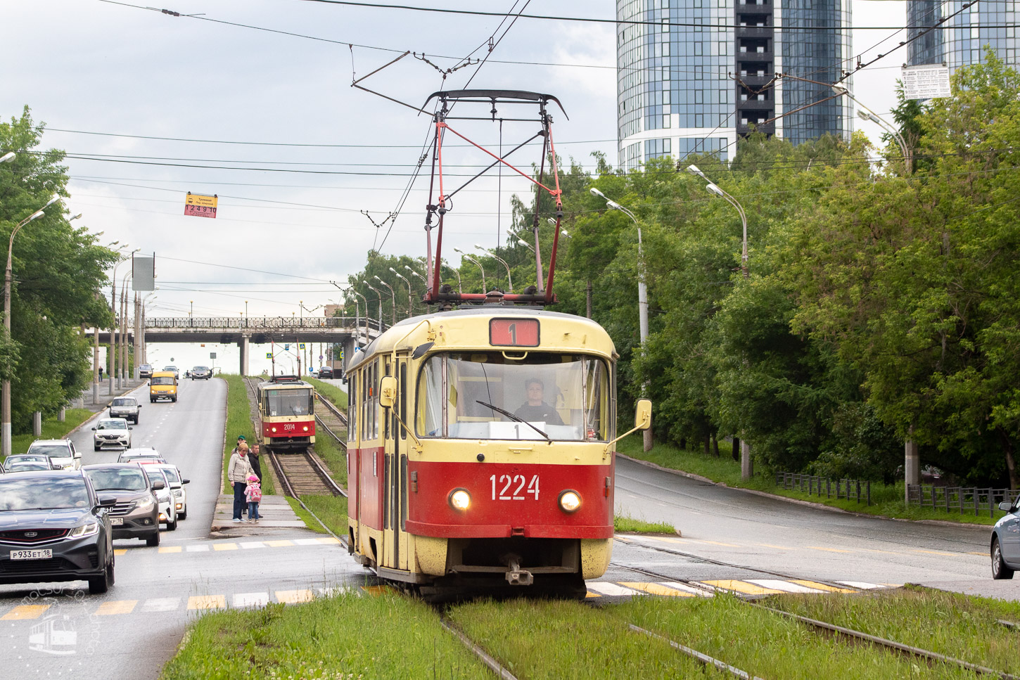 Ижевск, Tatra T3K № 1224