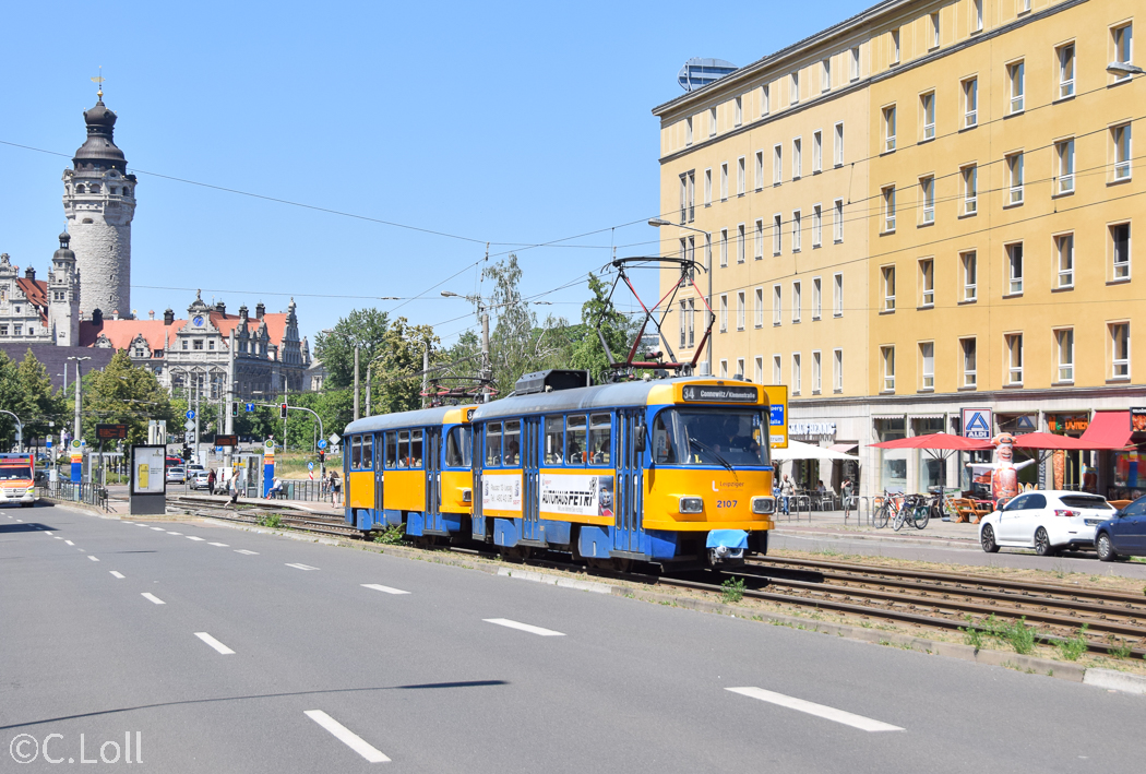 Лейпциг, Tatra T4D-M1 № 2107