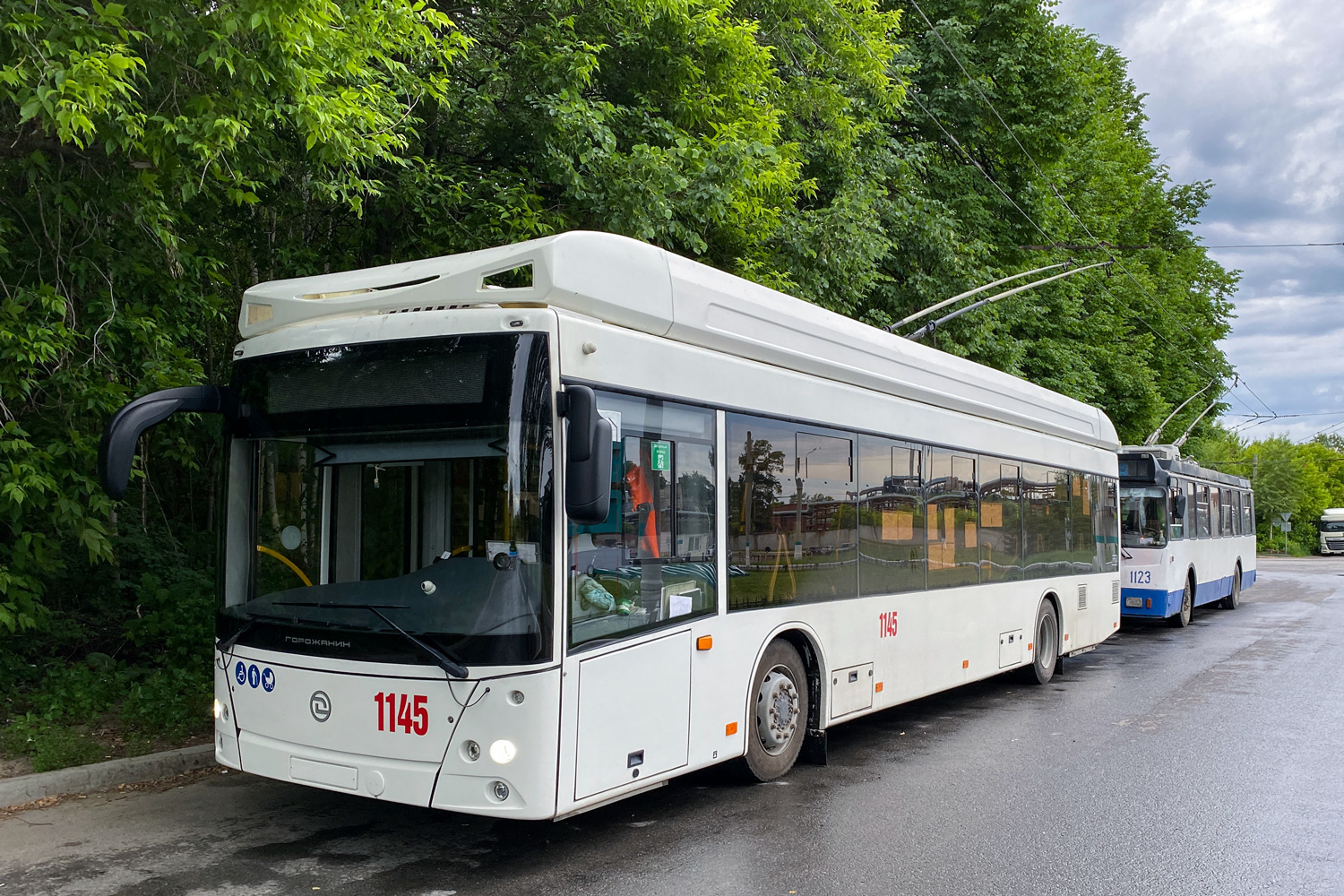 Novocheboksarsk, UTTZ-6241.01 “Gorozhanin” Nr. 1145