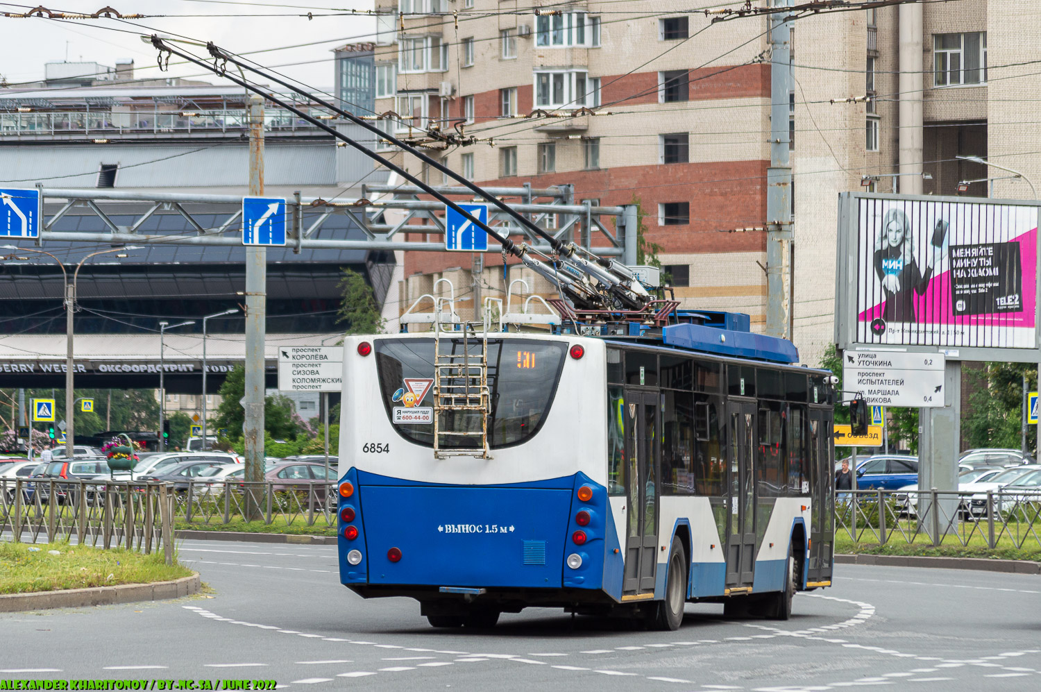 Saint-Petersburg, VMZ-5298.01 “Avangard” č. 6854