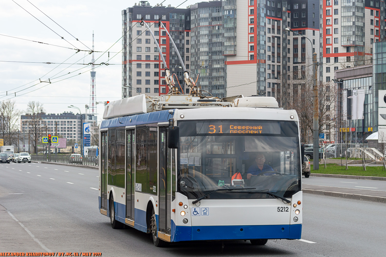 Санкт-Петербург, Тролза-5265.00 «Мегаполис» № 5212
