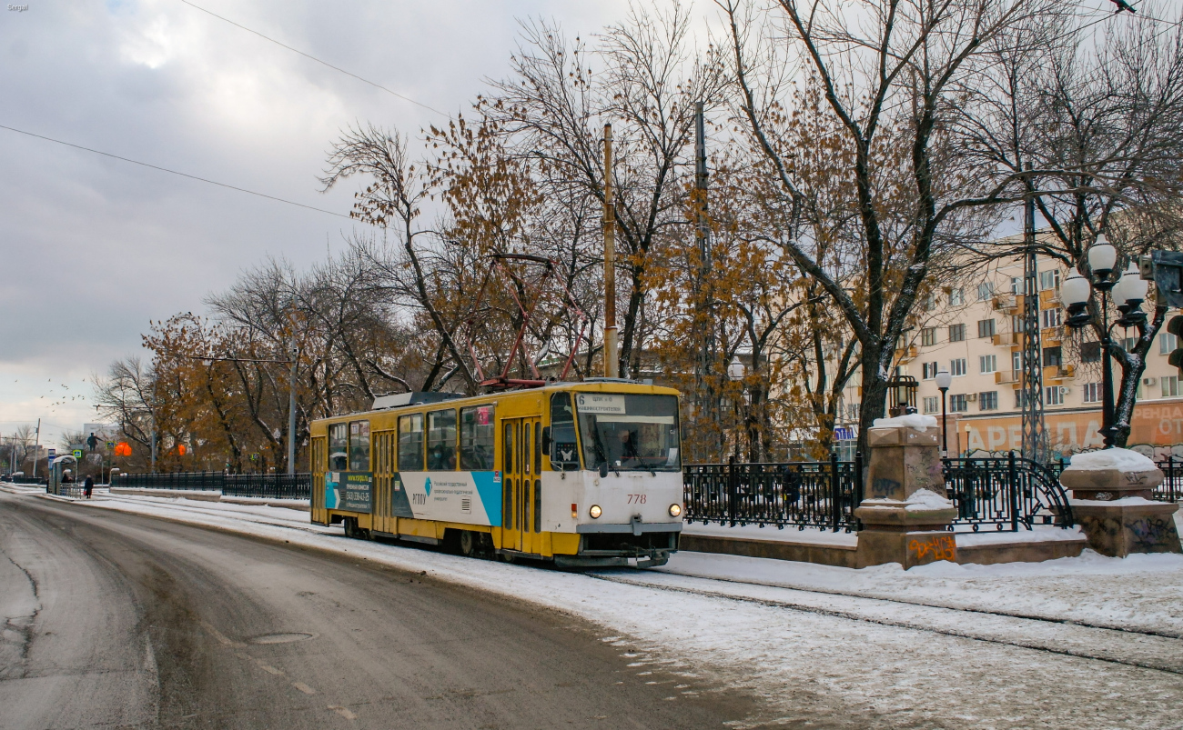 Екатеринбург, Tatra T6B5SU № 778