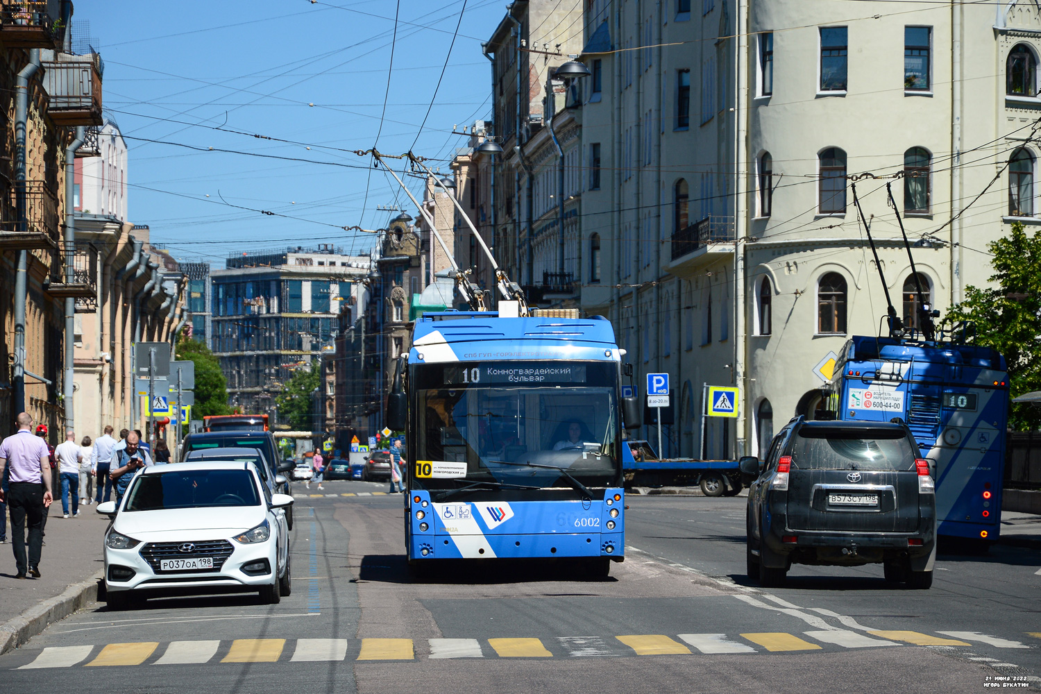 Санкт-Петербург, Тролза-5265.02 «Мегаполис» № 6002