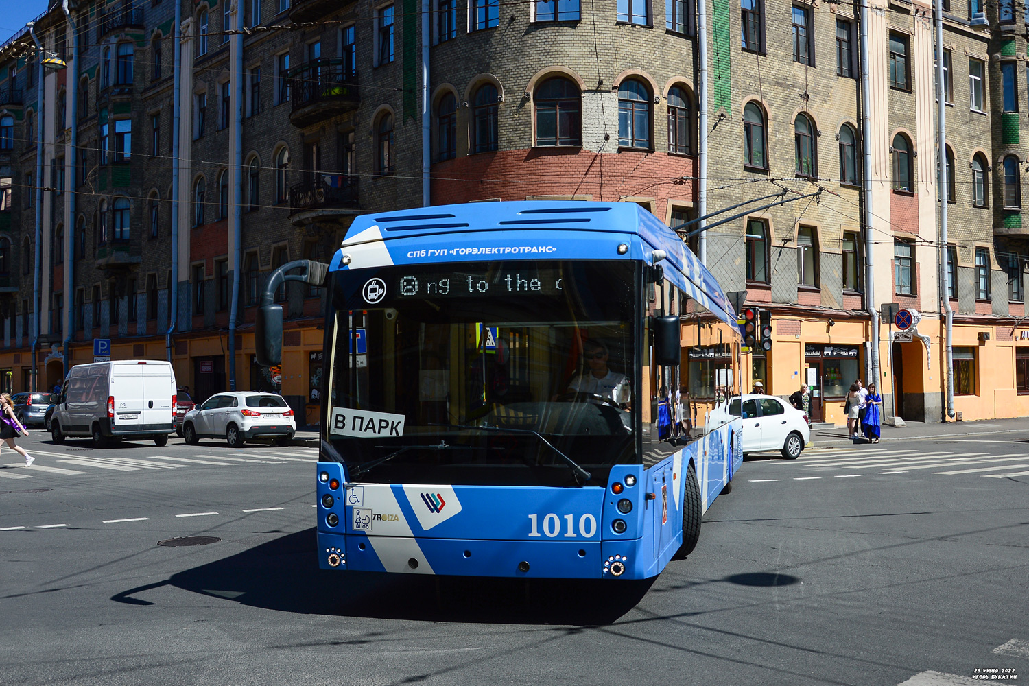 Санкт-Петербург, Тролза-5265.08 «Мегаполис» № 1010