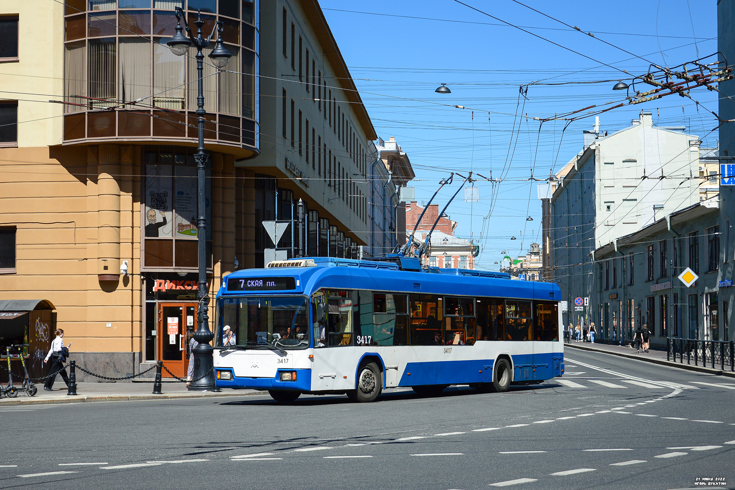 Санкт-Петербург, БКМ 321 № 3417
