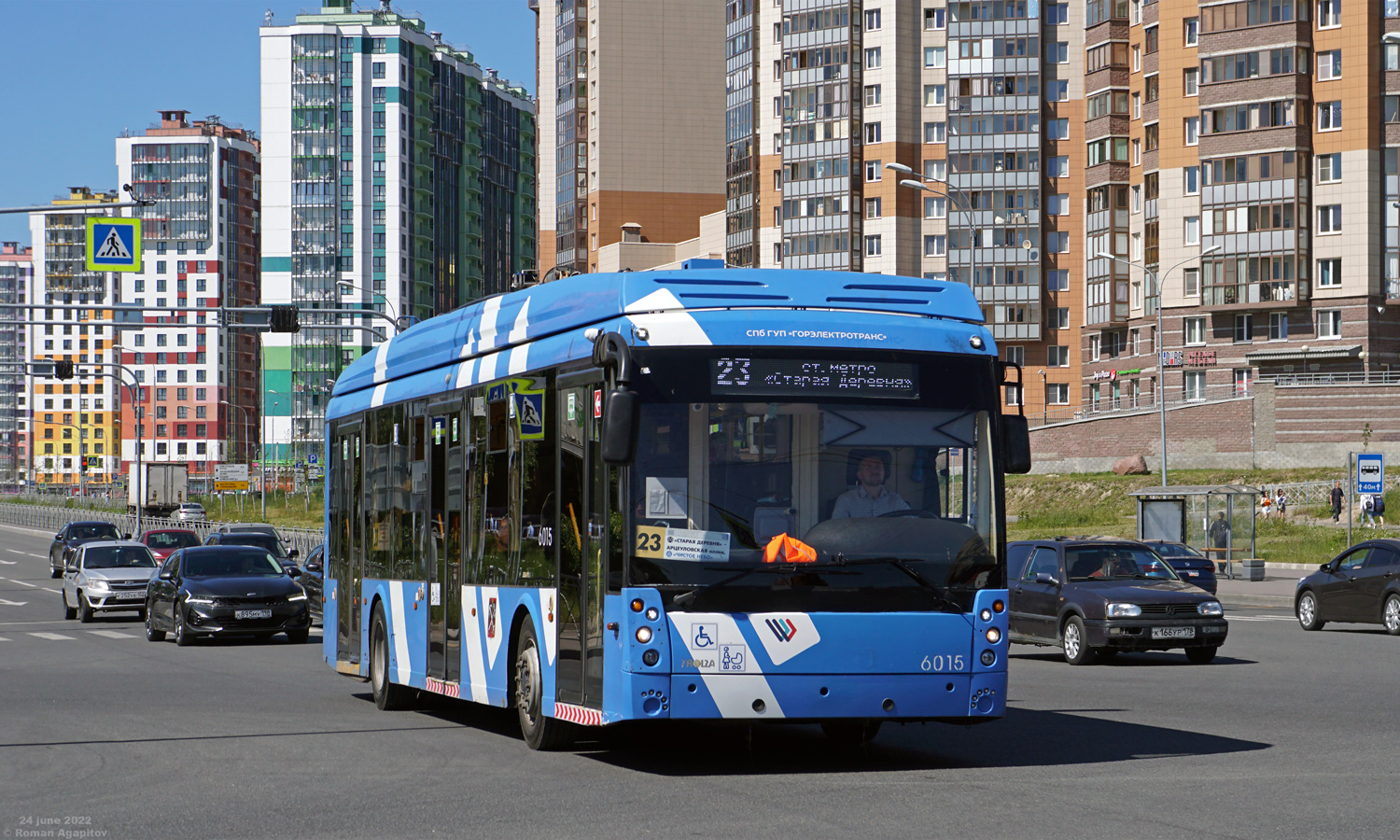 Санкт-Петербург, Тролза-5265.08 «Мегаполис» № 6015