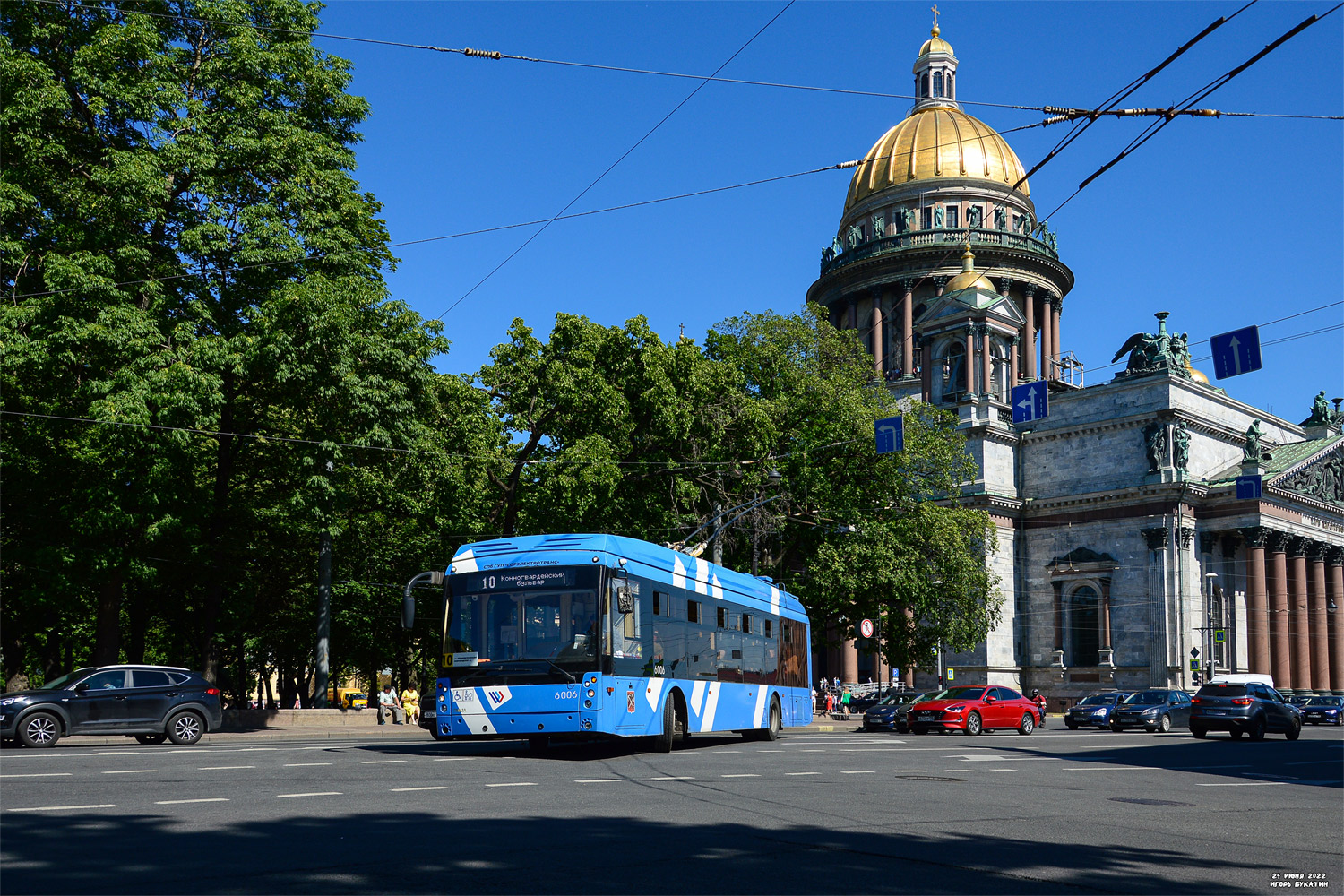 Санкт-Петербург, Тролза-5265.02 «Мегаполис» № 6006