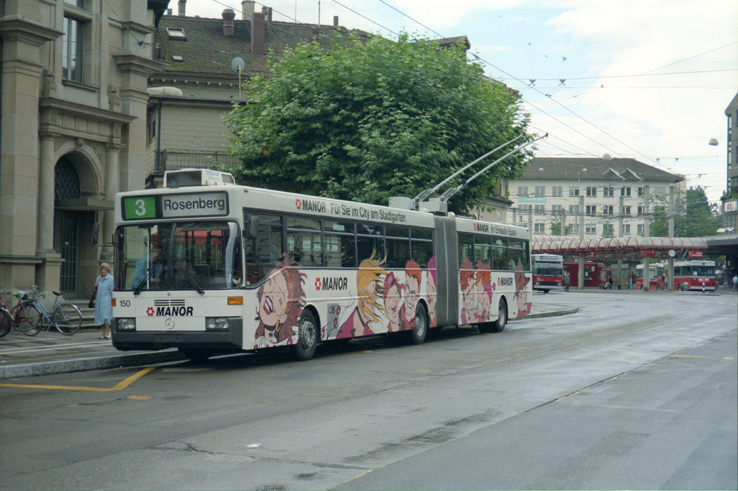 Винтертур, Mercedes-Benz O405GTZ № 150