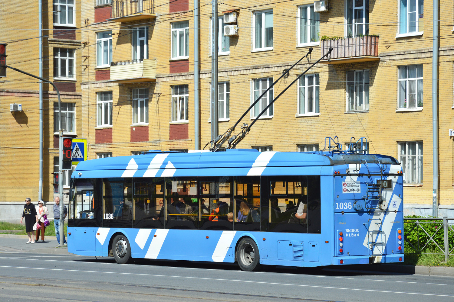 Санкт-Петербург, Тролза-5265.08 «Мегаполис» № 1036