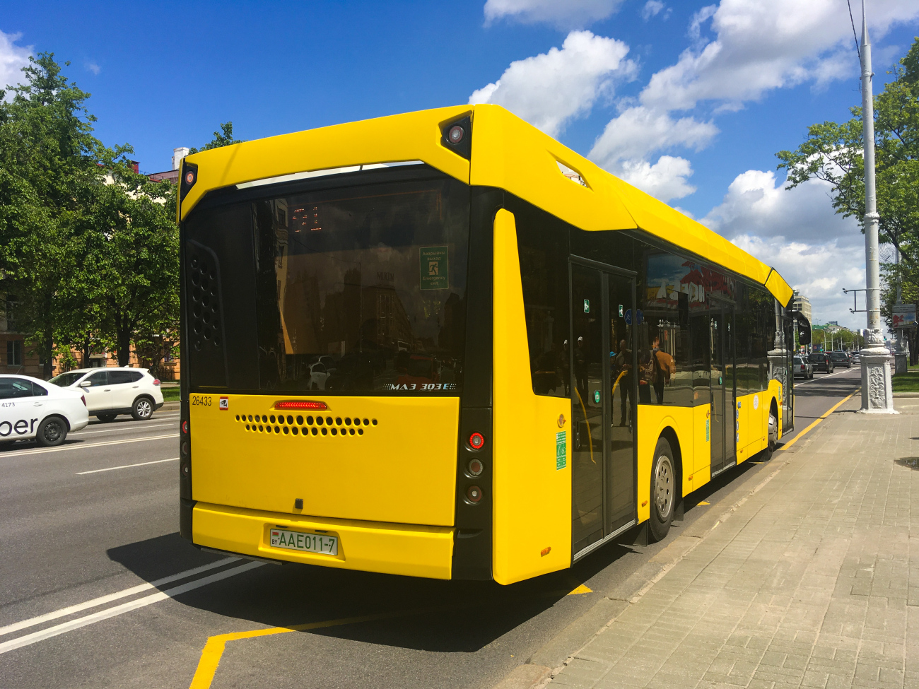Mińsk, MAZ-303E10 Nr 026433