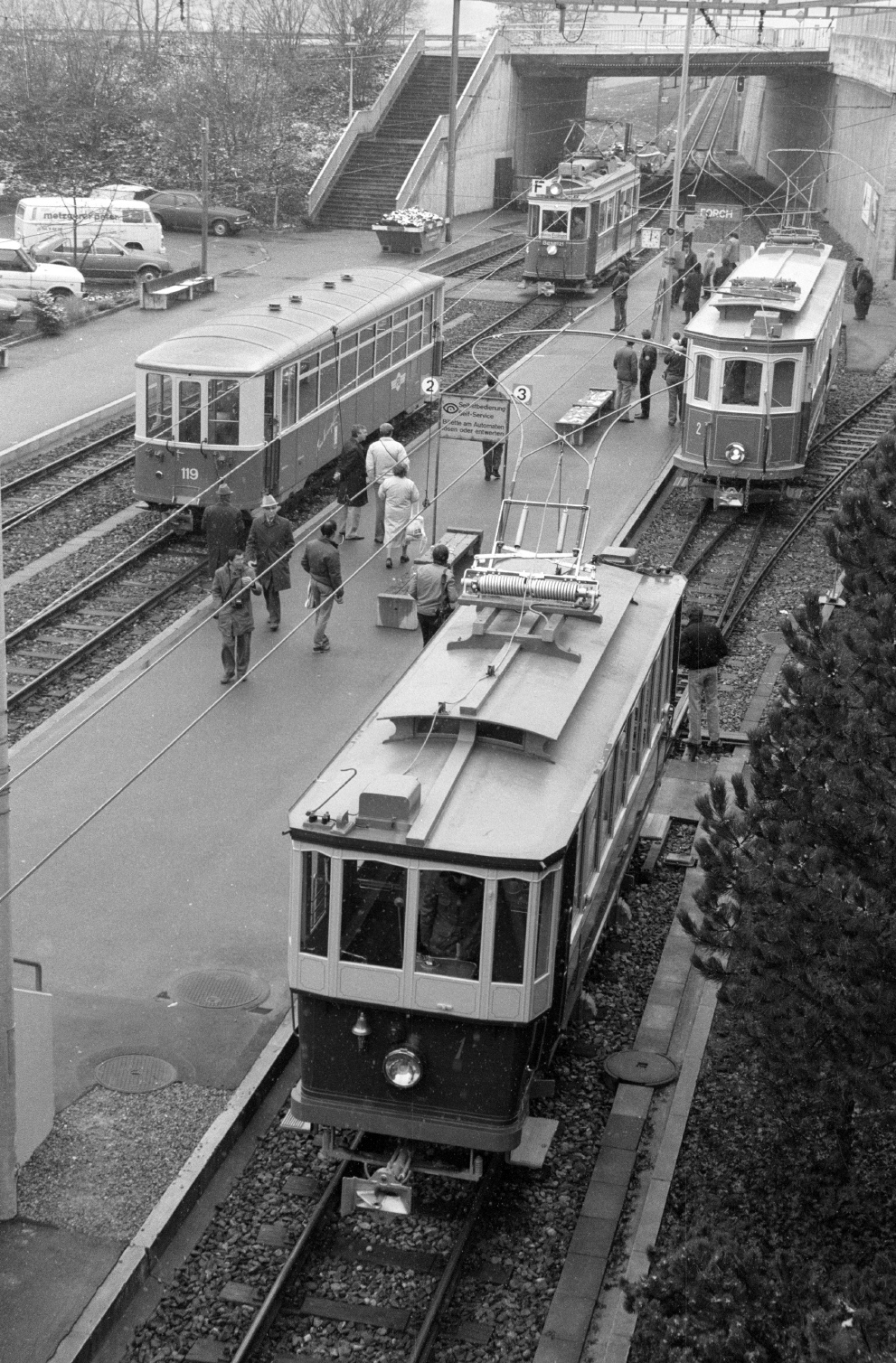 Цюрих, SIG/MFO Ce 2/2 № 1; Цюрих, SWS/MFO Ce 2/2 № 2; Цюрих — Forchbahn; Цюрих — Старые фотографии