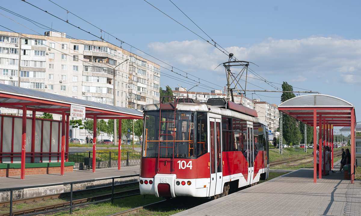 Старый Оскол, Stadler 62103 № 104; Старый Оскол — Остановочные пункты Старый Оскол, Stadler 62103 № 104; Старый Оскол — Остановочные пункты