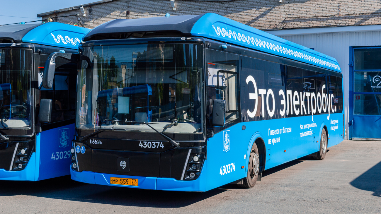 Moscow, LiAZ-6274 # 430374 Moscow, LiAZ-6274 # 430374