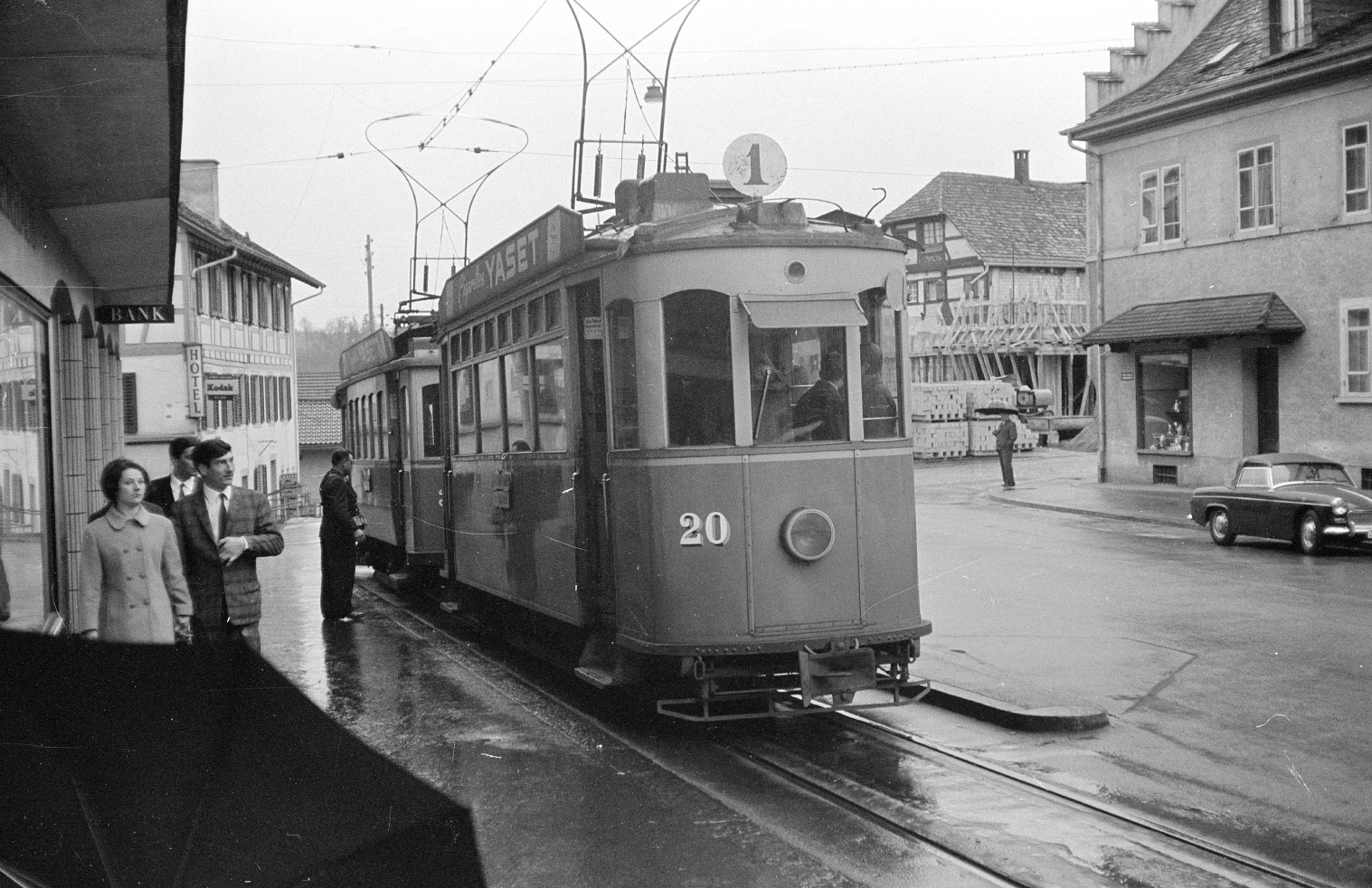 Шаффхаузен, SIG/MFO Ce 2/2 № 20; Шаффхаузен — Старые фотографии