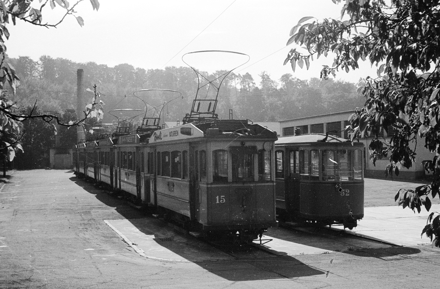 Шаффхаузен, SIG/MFO Ce 2/2 № 15; Шаффхаузен — Старые фотографии