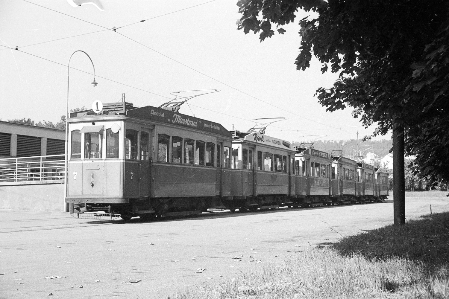 Шаффхаузен, SIG/MFO Ce 2/2 № 7; Шаффхаузен — Старые фотографии