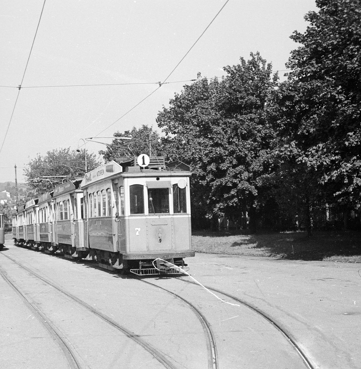 Шаффхаузен, SIG/MFO Ce 2/2 № 7; Шаффхаузен — Старые фотографии