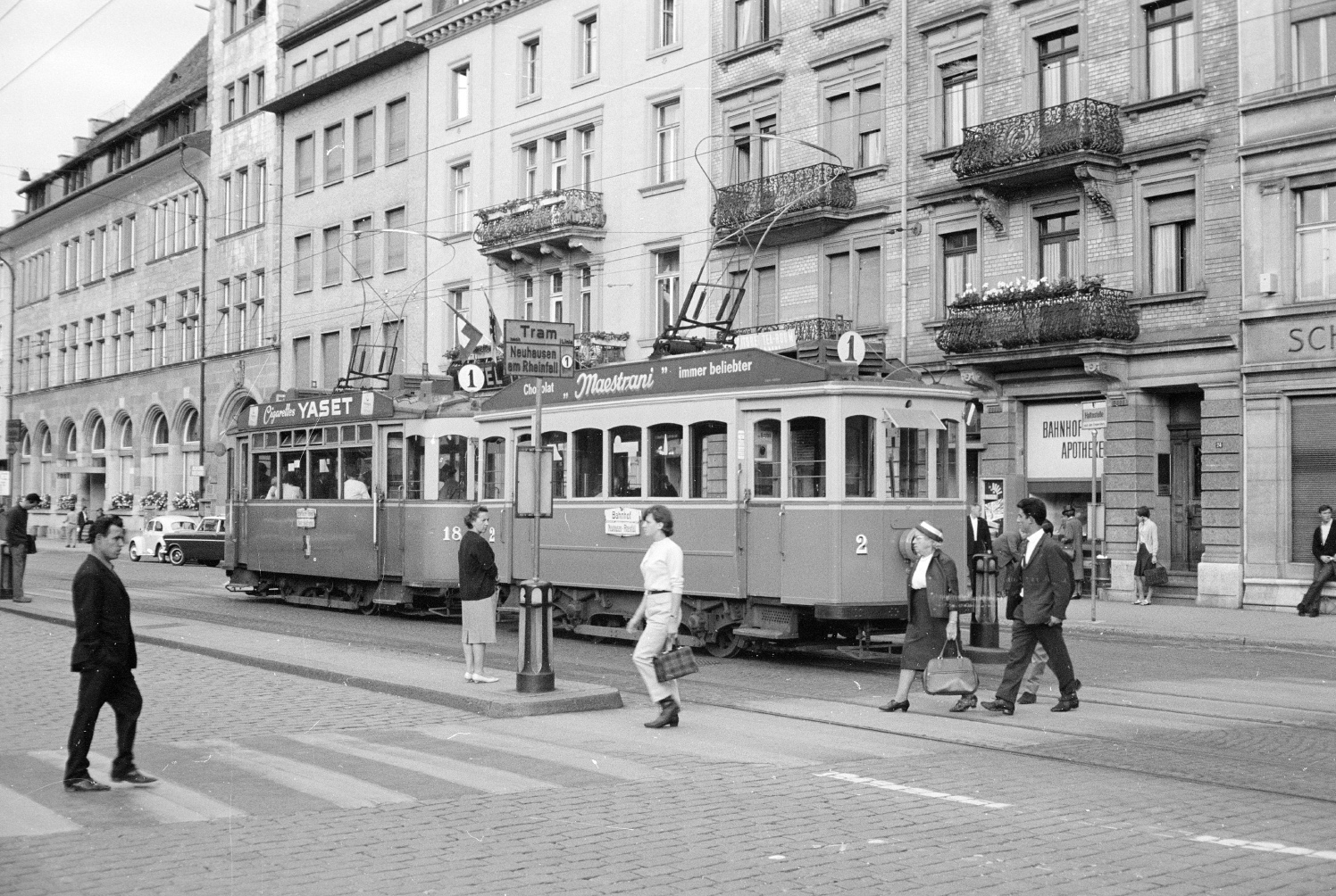 Schaffhausen, SIG/MFO Ce 2/2 № 2; Schaffhausen — Old photos