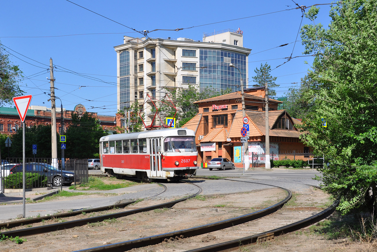 Volgograd, Tatra T3SU (2-door) № 2607