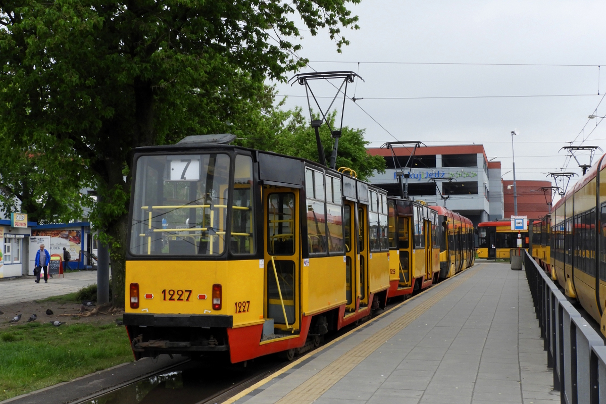 Варшава, Konstal 105Na № 1227