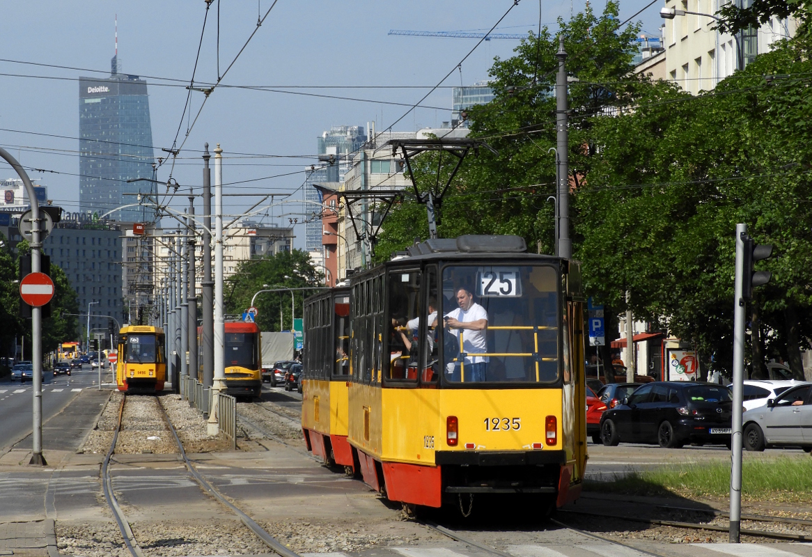 Warsaw, Konstal 105Na № 1235