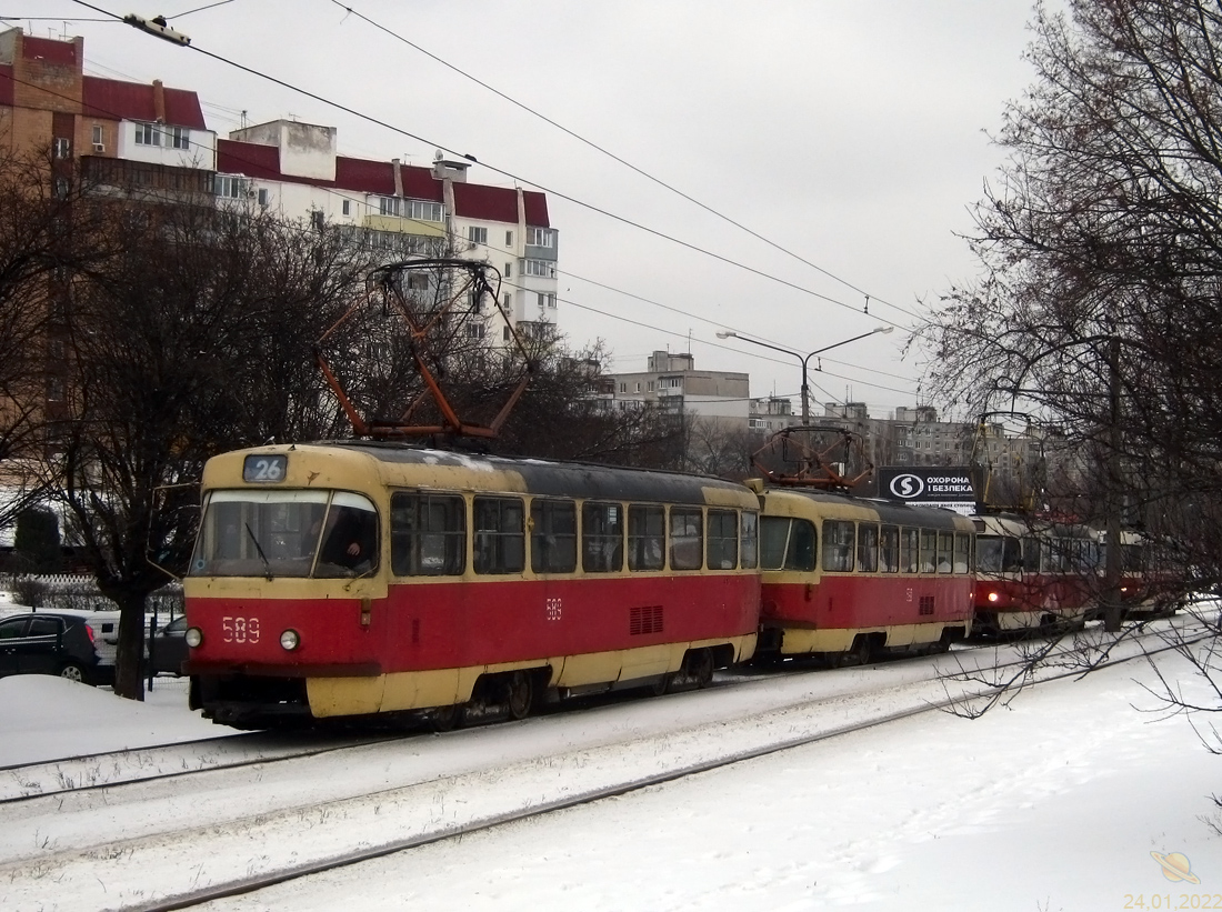 Харкаў, Tatra T3SU № 589 Харкаў, Tatra T3SU № 589