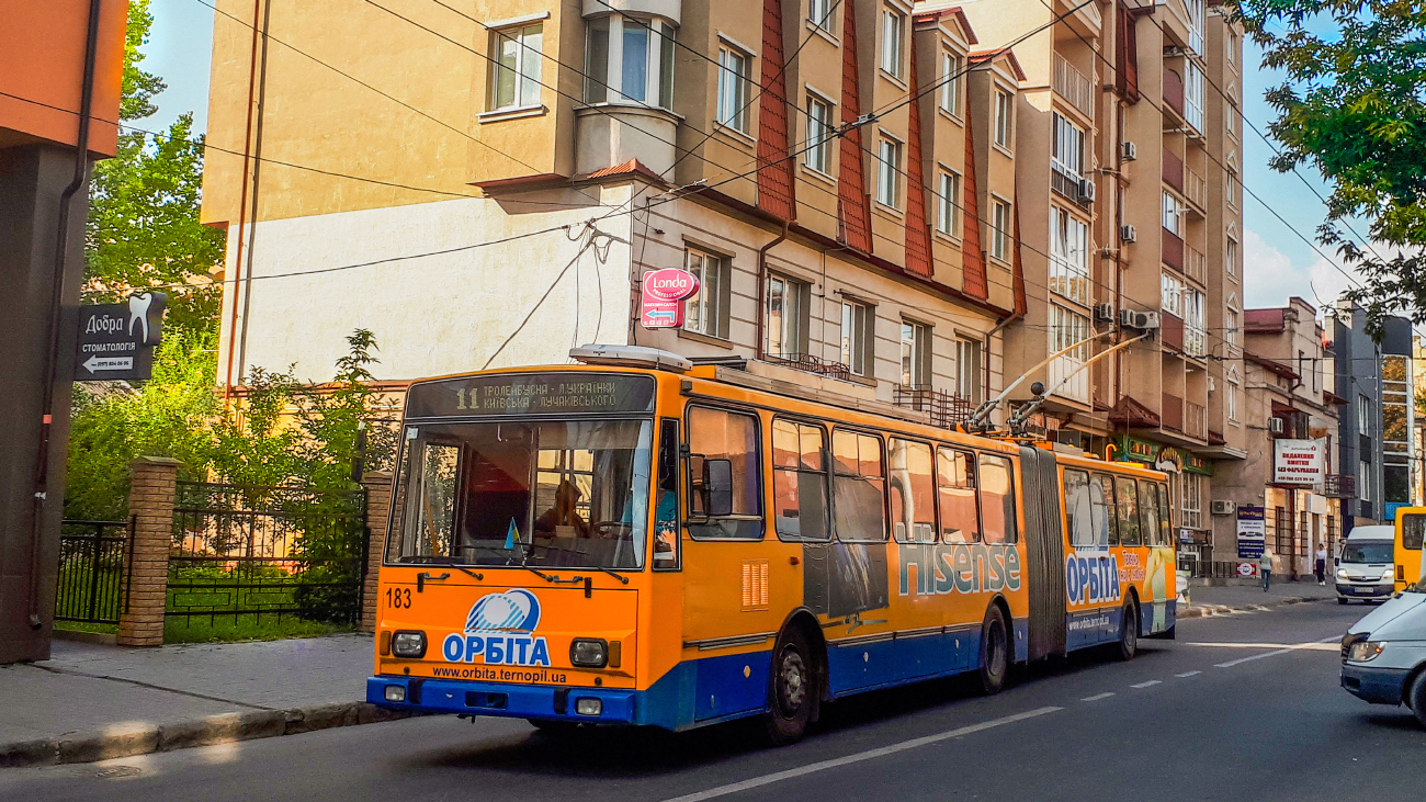 Тернополь, Škoda 15Tr13/6M № 183