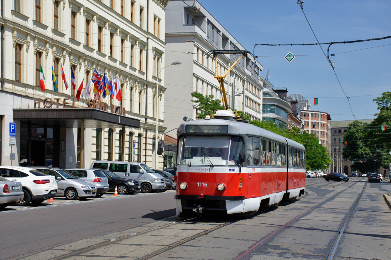 Брно, Tatra K2P № 1116