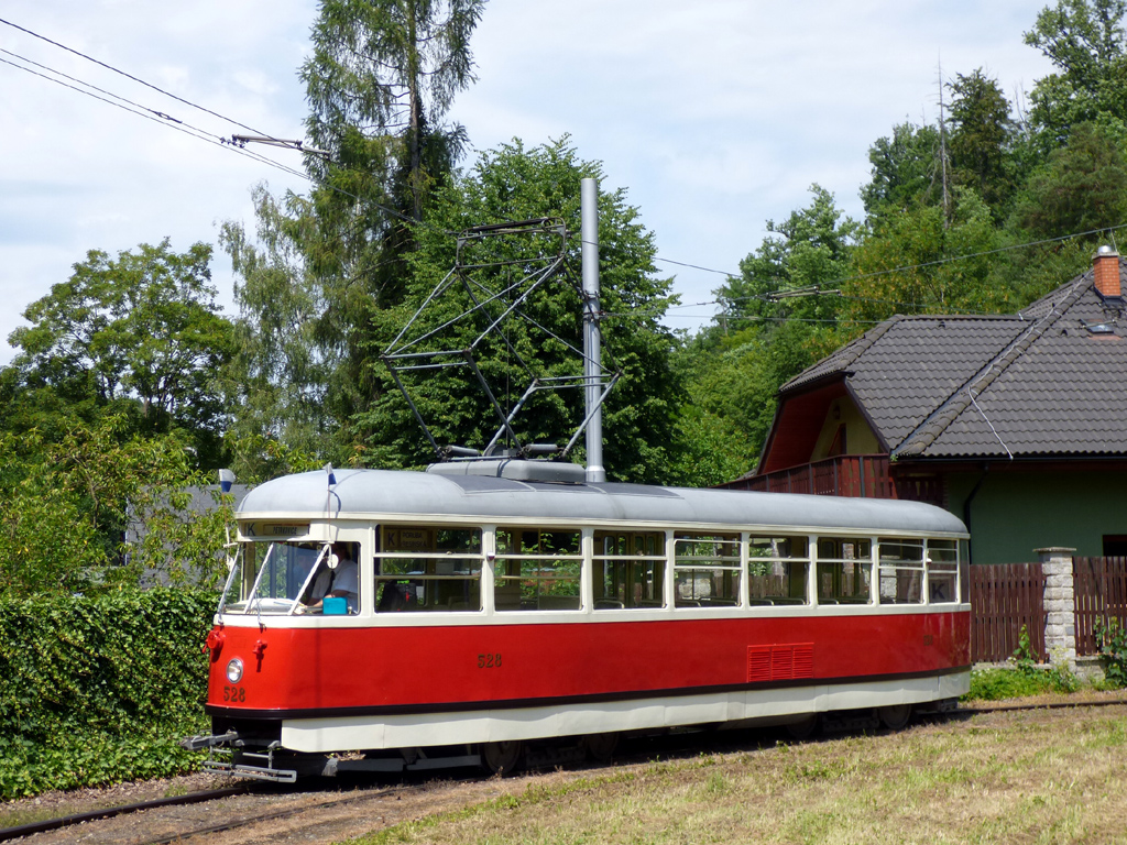 Острава, Tatra T1 № 528