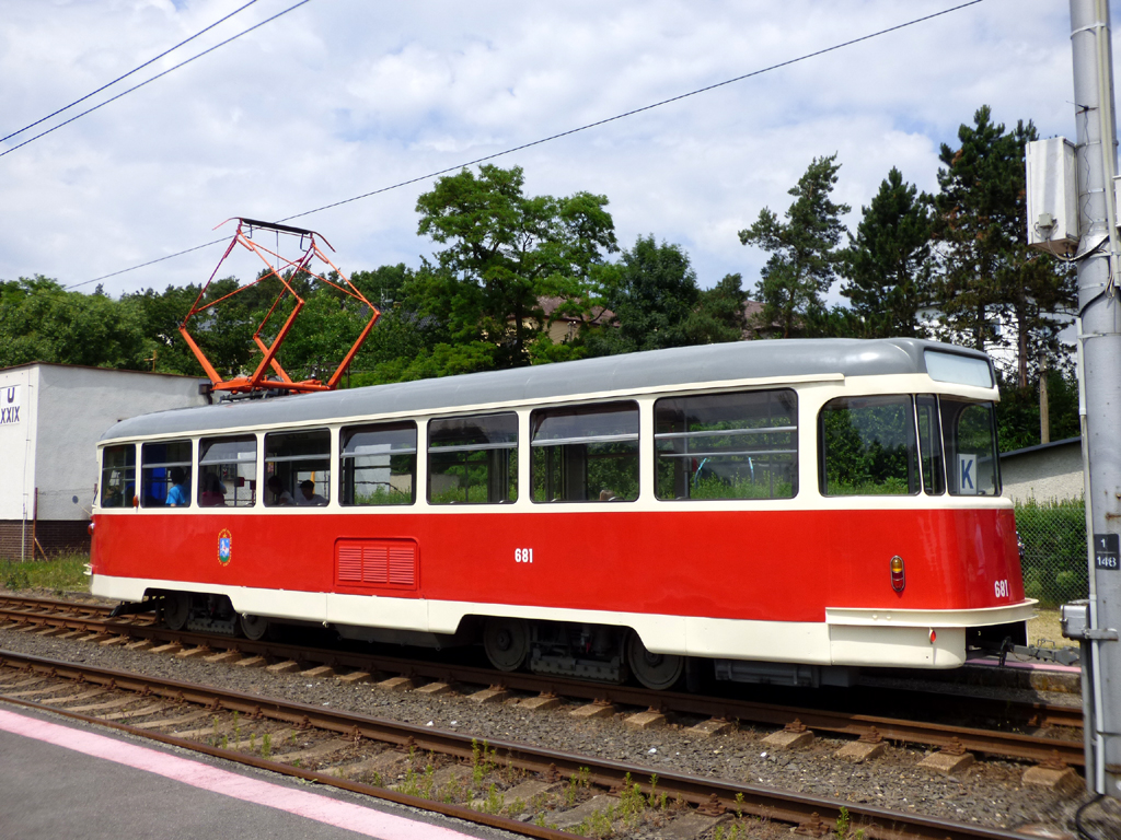 Острава, Tatra T2 № 681