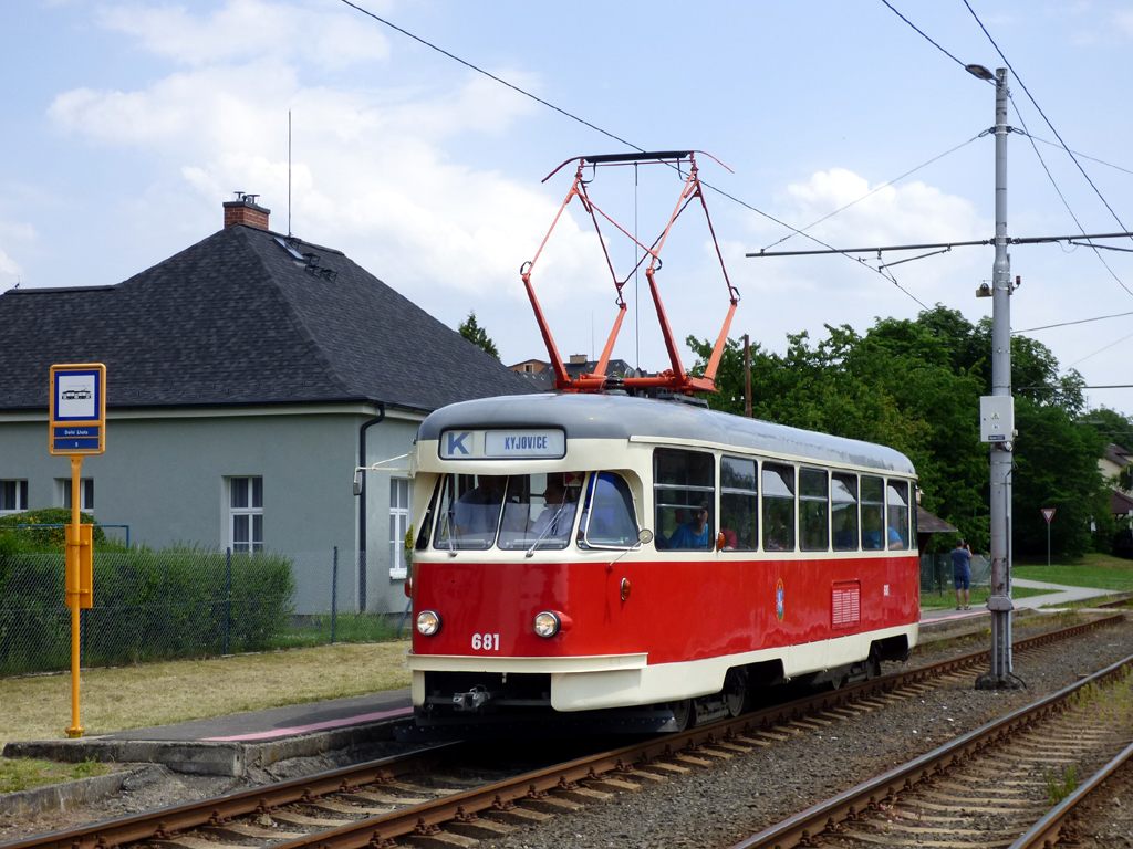 Острава, Tatra T2 № 681; Острава — Линия 5 -Vřesinská — Zátiší
