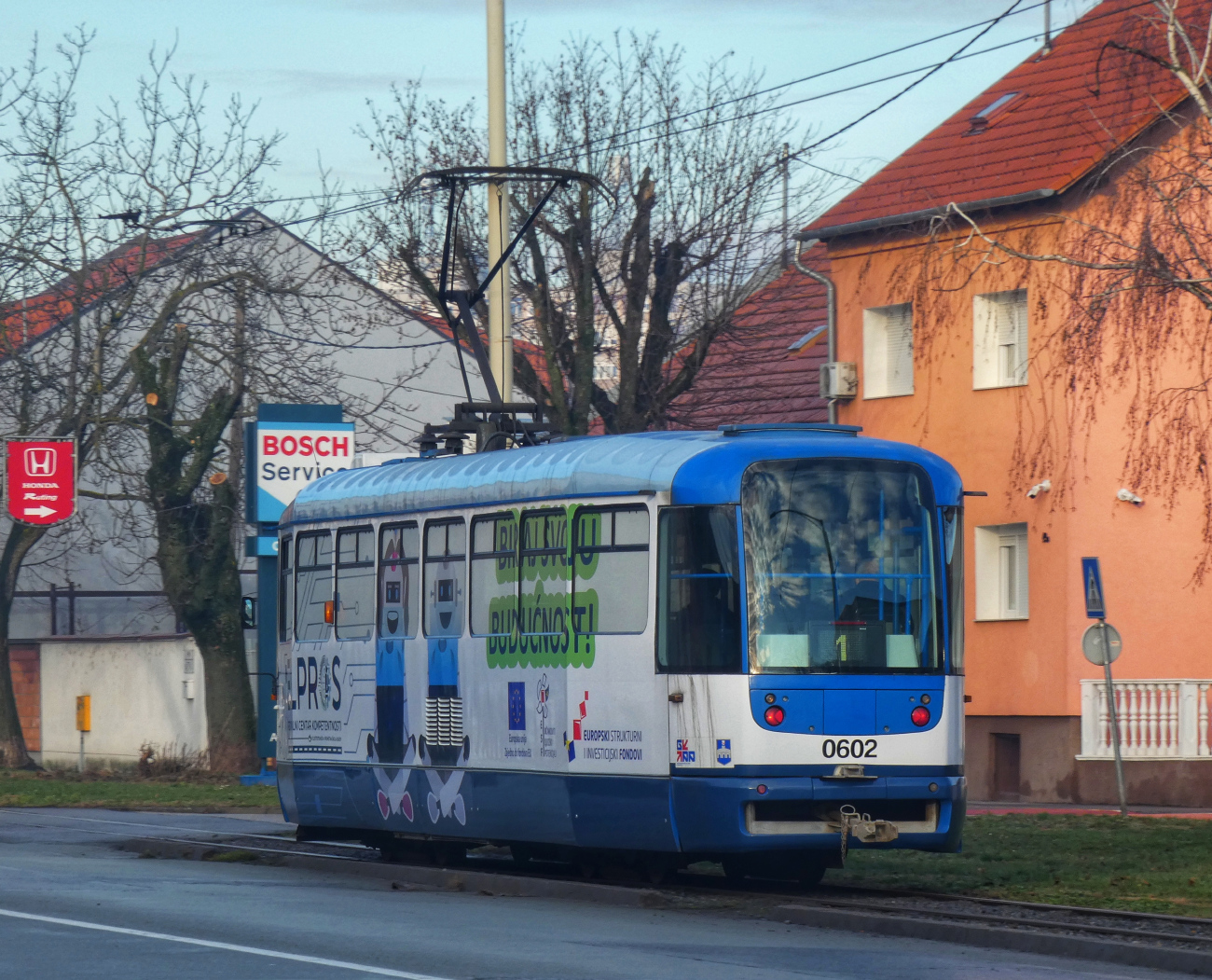 Eszék, Tatra T3PV.O — 0602