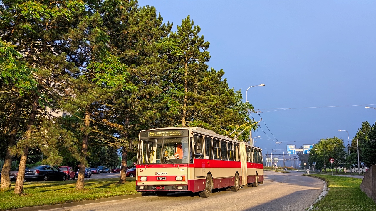 Czeskie Budziejowice, Škoda 15TrM Nr 02