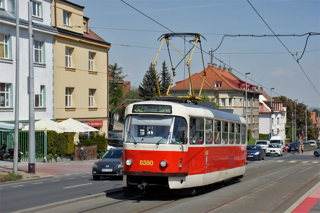 Прага, Tatra T3R.P № 8380