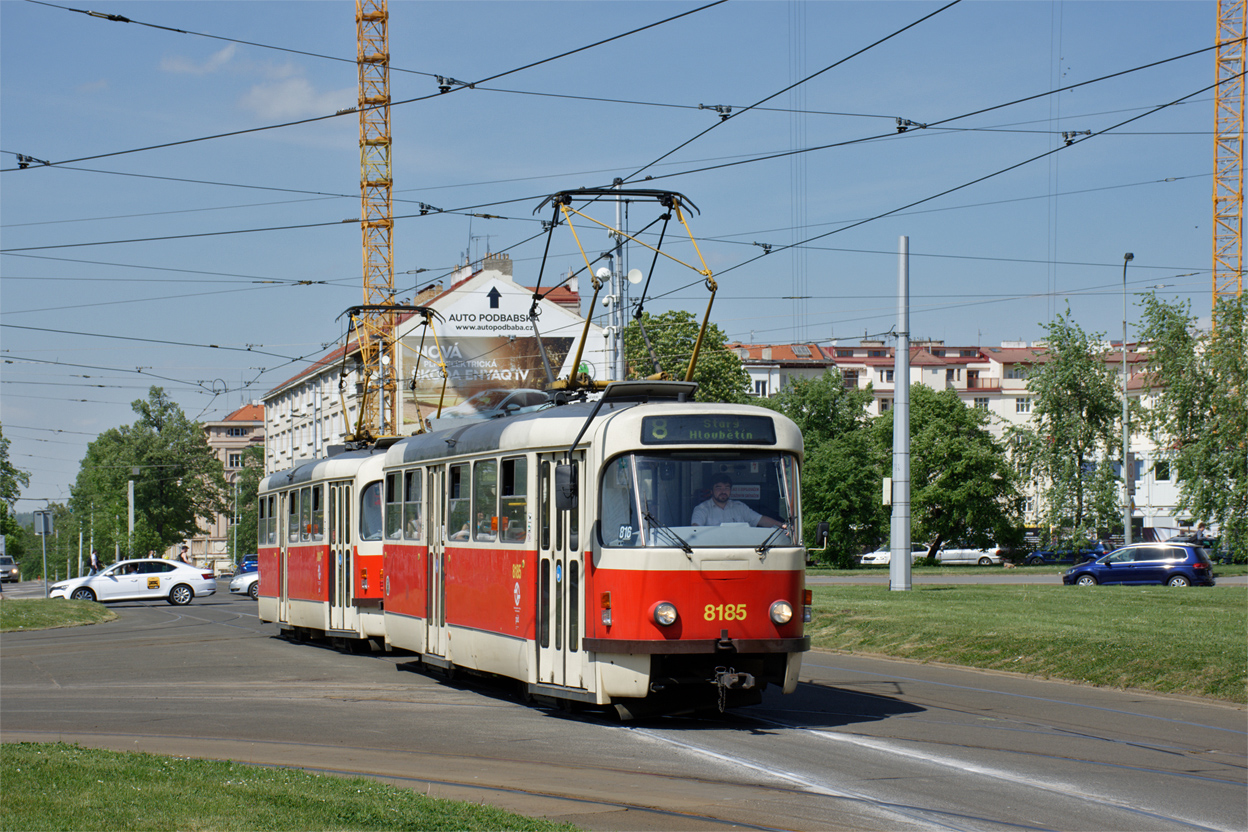 Прага, Tatra T3R.PV № 8185